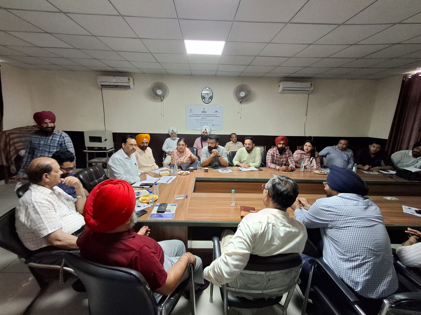 Stakeholders’ Consultation Meeting on MSME Extension Centre Held in Mohali